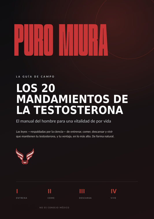 Los 20 Mandamientos de la Testosterona - Ebook | Item Regalo
